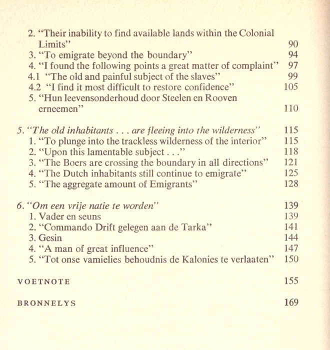 Van die Tarka na die Transgariep, (die emigrasie uit die Kaapkolonie 1835-1840)