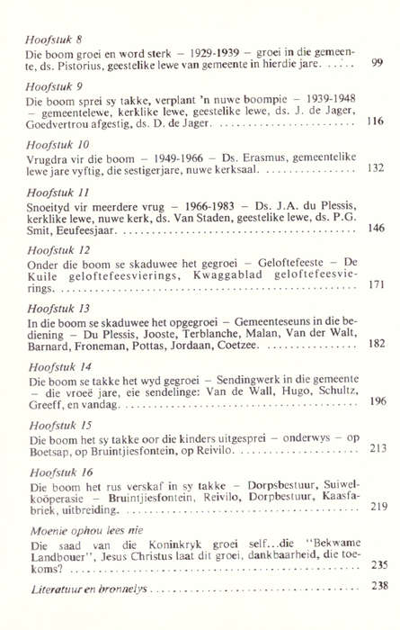 Kerkwees op die Ghaapse Berg Reivilo 1883-1983