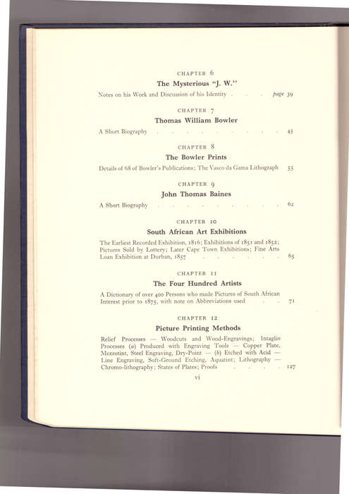 Pictorial Art in South Africa During Three Centuries to 1875