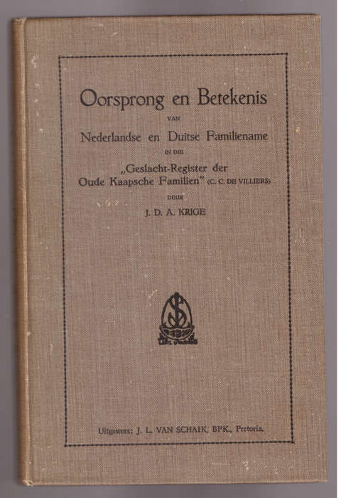Oorsprong en Betekenis van Nederlandse en Duitse Familiename