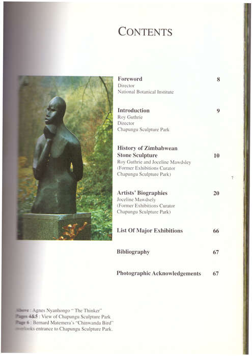 Zimbabwe Stone Sculpture