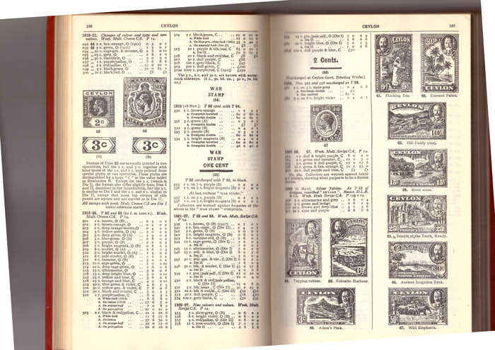 Stanley Gibbon`s Postage Stamp Cataloque 1952, Part 1 British Empire (compleet)