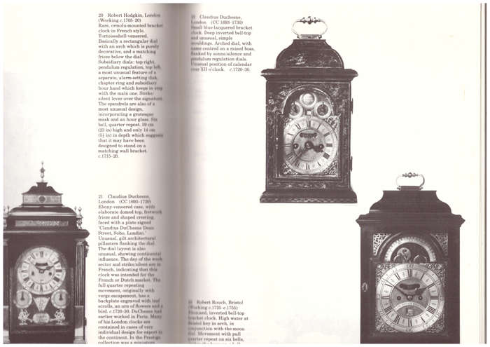 English Bracket and Mantel Clocks