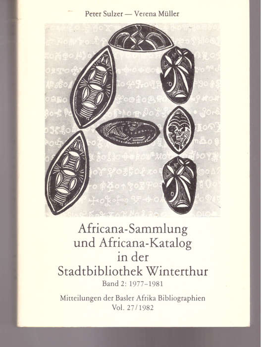 Africana-Sammlung und Africana-Katalog in der Stadtbiblioteek Winterthur