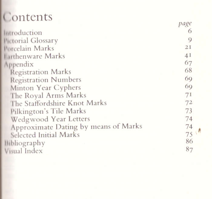 Pottery and Porcelain Marks including Scottish and Irish Marks