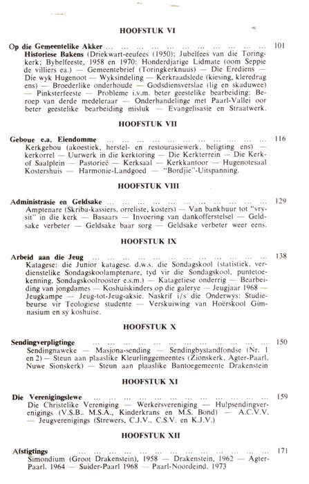 Eeufees by die Toringkerk Ned. Geref, Gemeente Noorder-Paarl 1875-1975