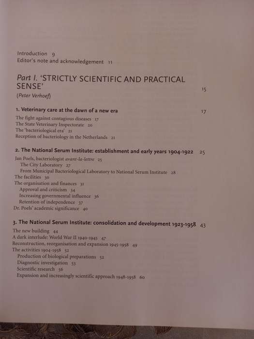 Strictly Scientific and Practical Sense, A century of the central veterinary institute....