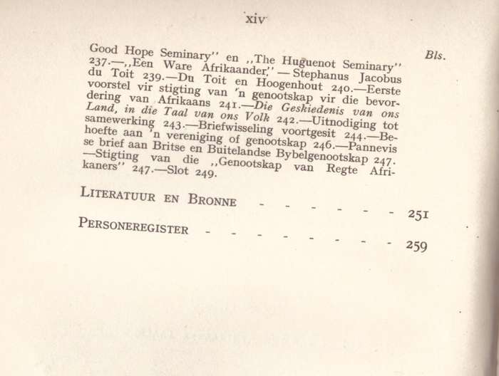 Die Afrikaner en sy taal, 1806-1875