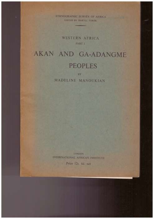 Akan and Ga-Adangme Peoples (Western Africa)