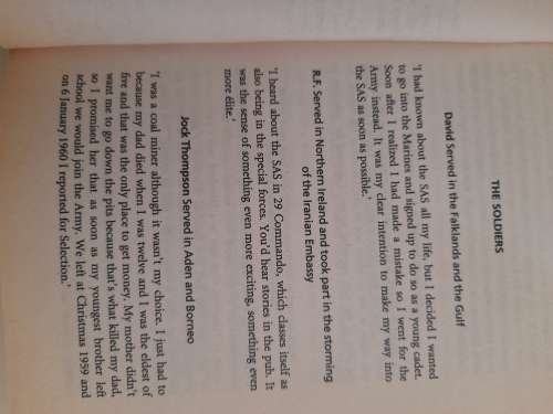 SAS the Soldiers` story : Jack Ramsay