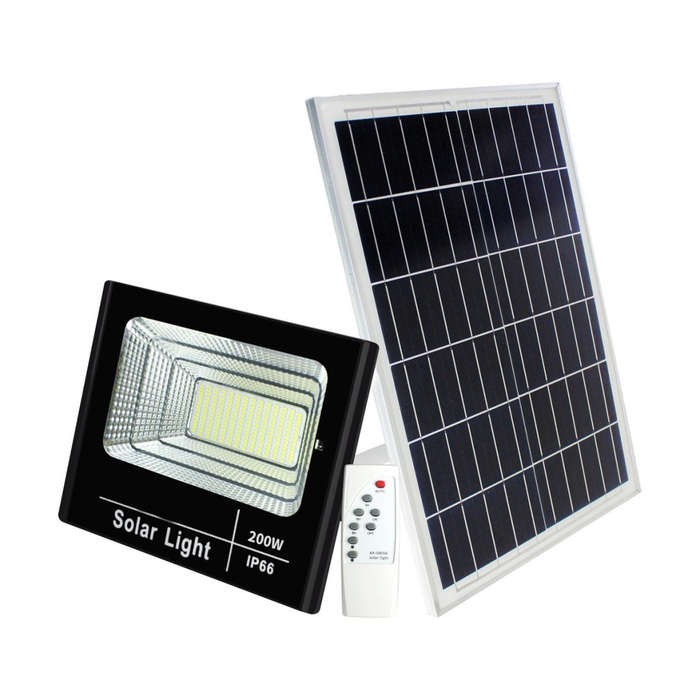 JT Clear 200W Solar Light