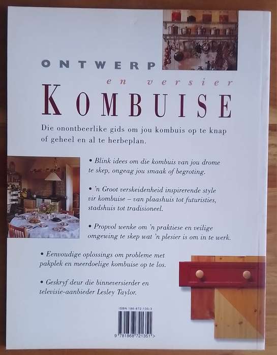 Ontwerp en versier kombuise - Lesley Taylor