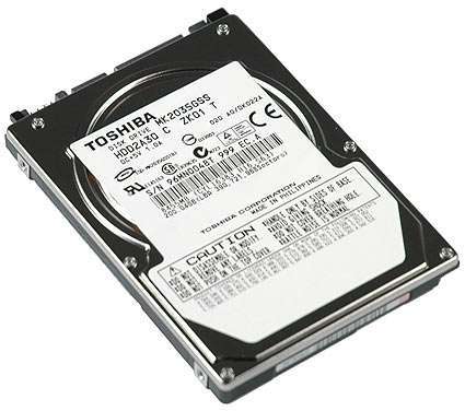 Toshiba 200 Gig 2.5 Inch Sata Drive