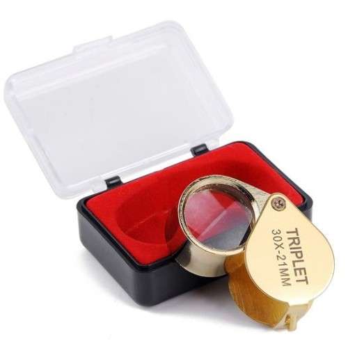 JEWELERS LOUPE JEWELLERS LOUPE MAGNIFIER EYE GLASS