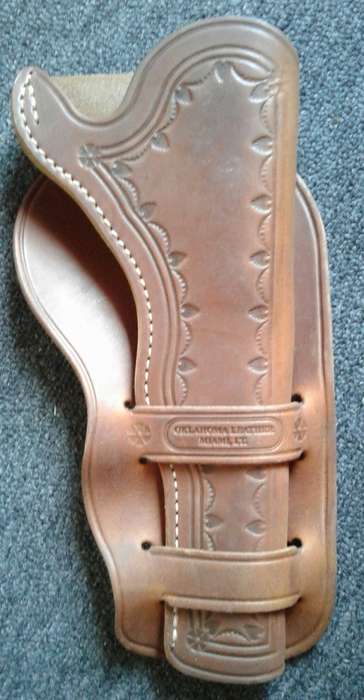 WESTERN REVOLVER HOLSTER 6-8 INCH BARREL