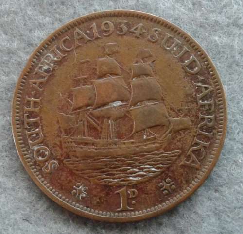 1934 SAU ONE PENNY