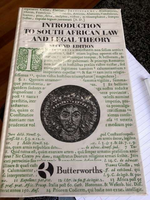 Introduction to South African law and Legal Theory - 2nd Edition Butterworths