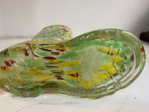 Glass Spotted Multicoloured Child`s Boot