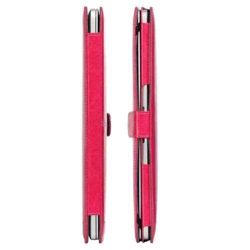 MacBook Pro Retina 15` Leather Case with Snap Fastener (Pink)