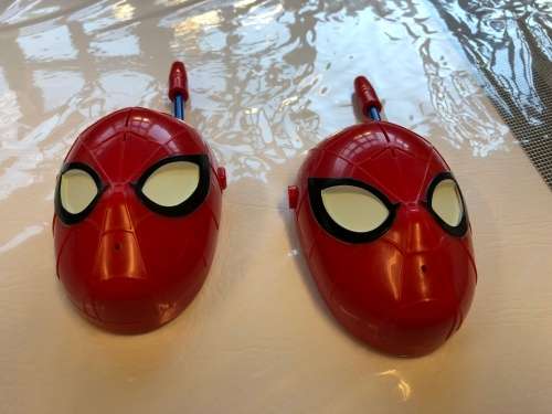 Brand new Spiderman walkie talkie