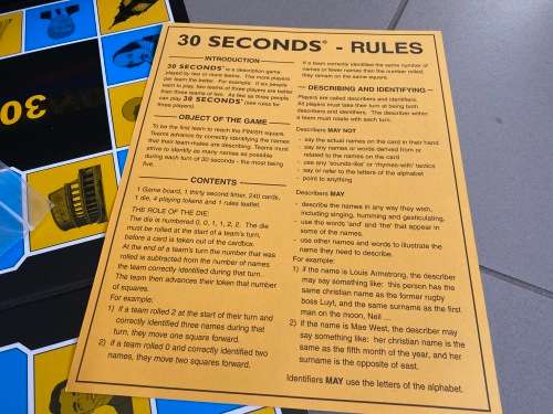 30 Seconds games