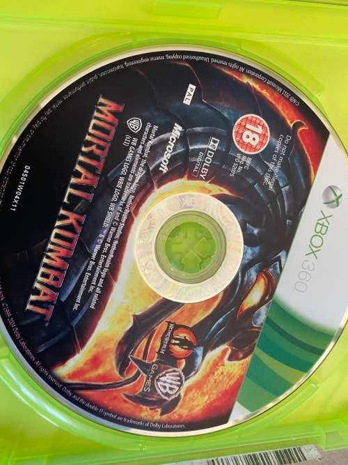Nice condition XBOX 360 Mortal Combat