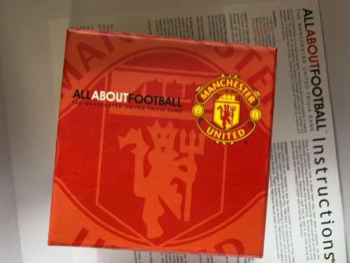 Nice Manchester United Trivia game without board - CHEAP and GOOD FOR TRIVIA FUN