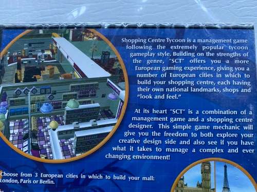 Brand new Shopping Centre Tycoon PC Game