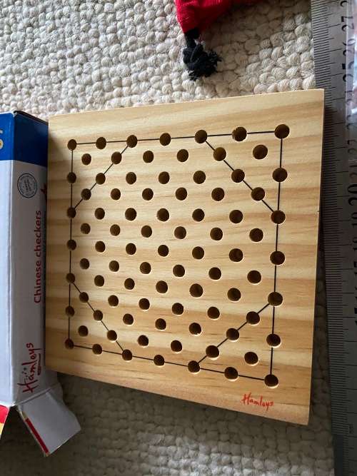 Brand new Chinese Checkers game Hamleys