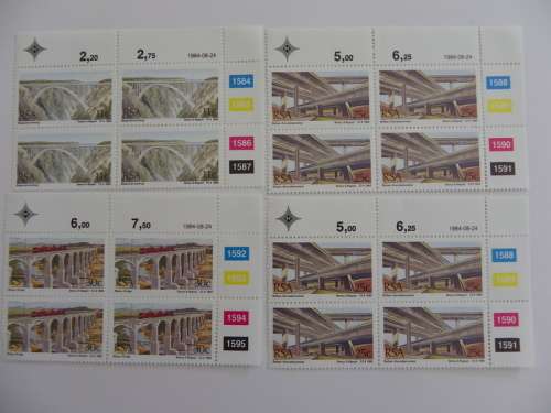 RSA 4.09 (1984) - South African Bridges Mint Control Block Set