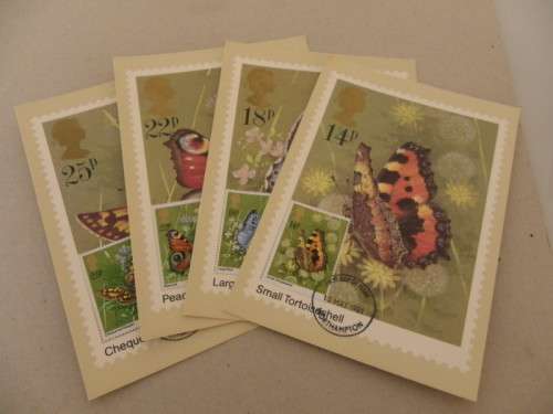 Great Britain (1981) - Butterfliesl Postcard Set
