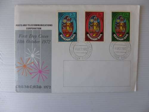 Rhodesia (1972) - Christmas Illustrated FDC