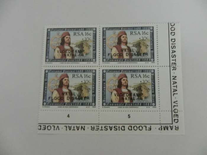 RSA 4.24.1 (1988) - 500th Anniversary of the Discovery of the Cape Flood Mint Control Block