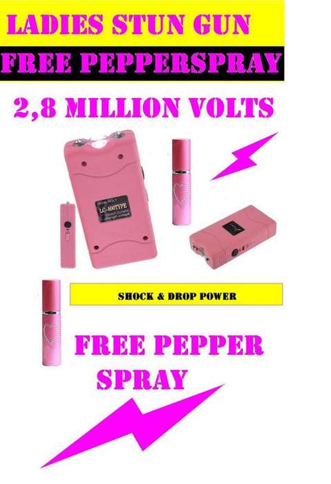 LADIES PINK STUN GUN 2.8 MILLION VOLTS LIMITED EDITION R479.00