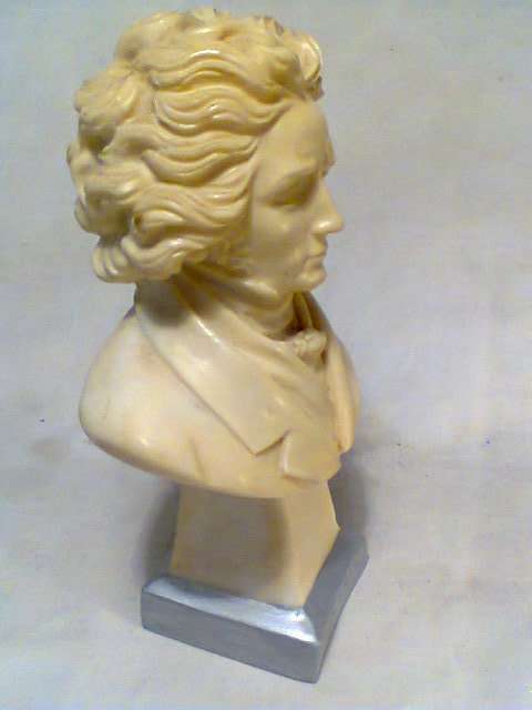 Awesome Collectible Bust of L.V. Beethoven. Ideal for display on the Grand Piano to impress Freinds