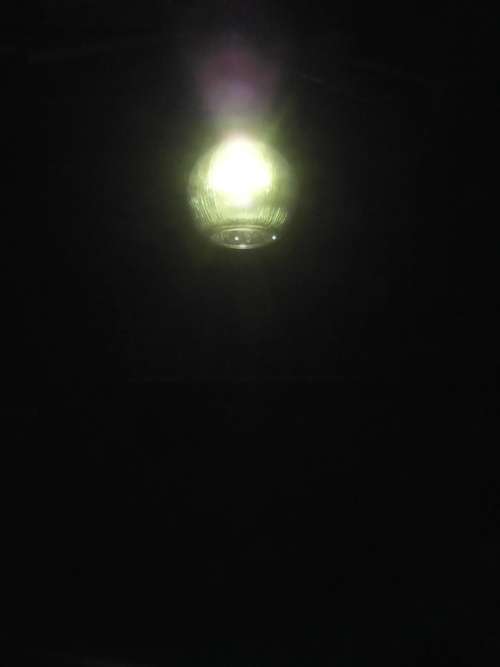 1950 vintage Art Deco style Retro ribbed frosted lush Green ball shaped heavy glass ceiling lamp.