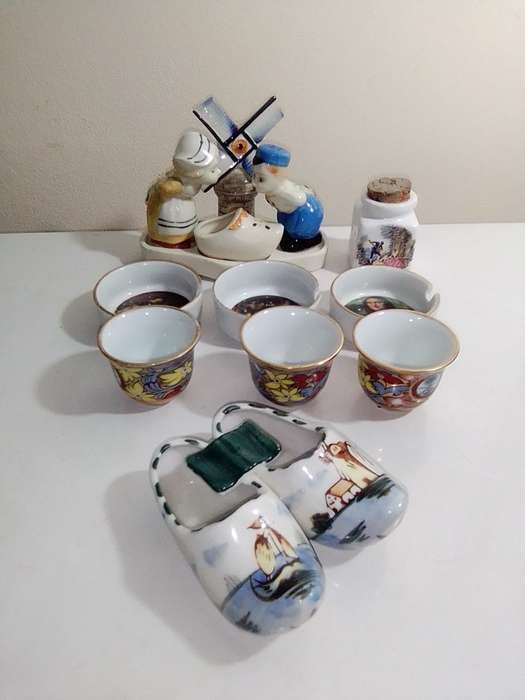 Job lot 13 collectible items ceramic figurines. Kingsway, Royal Deco, Yamashima, Hand painted Items.