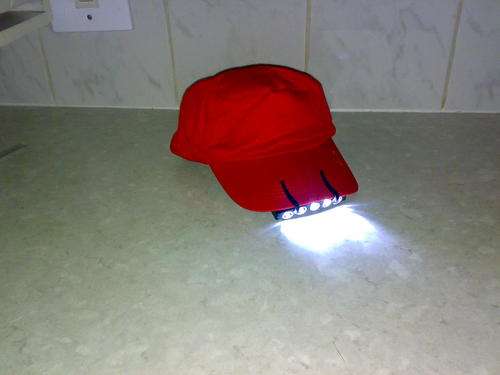 5 LED LIGHT CAP