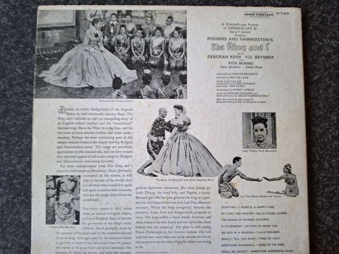 The King and I LP record