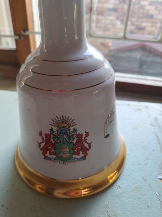Commemorative  Empty Scotch Wiskey bottle- 1986 Prince Andrew and Miss Ferguson wedding