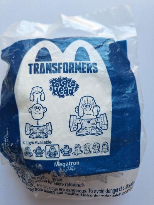 McDonald`s Transformers Megatron toy