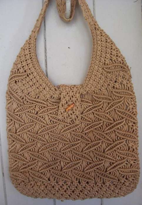 Dark cream handbag