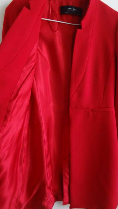 Zara Woman - Basic Collection - Red Coat