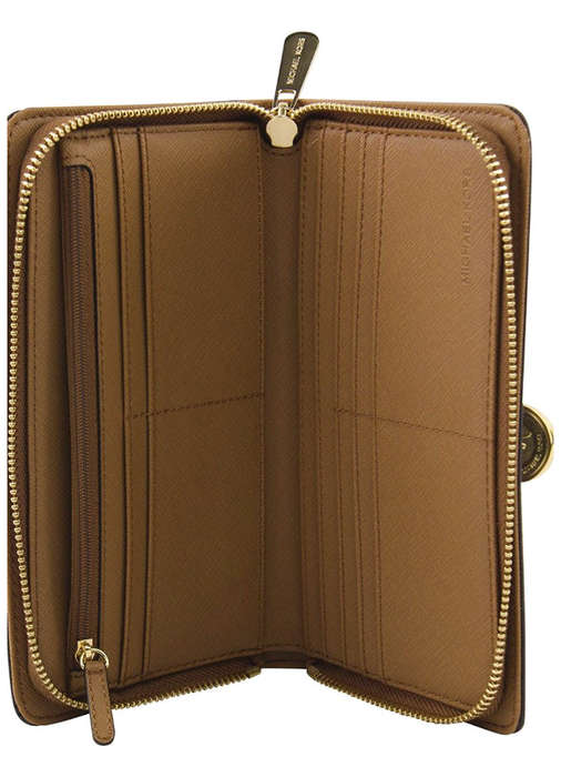 Michael Kors Hamilton Traveller Large Wallet - Brown