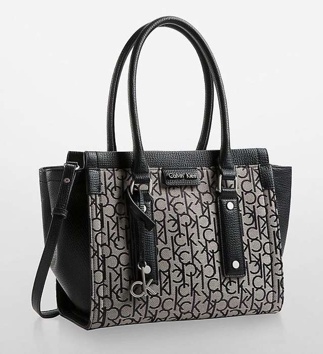Calvin Klein Daron Logo Tote - Grey