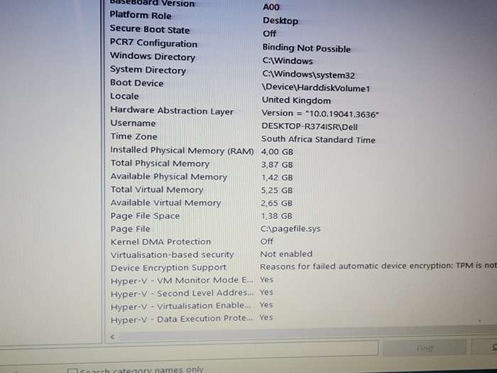 Dell Vostro 270 Desktop PC complete with monitor, keyboard and mouse