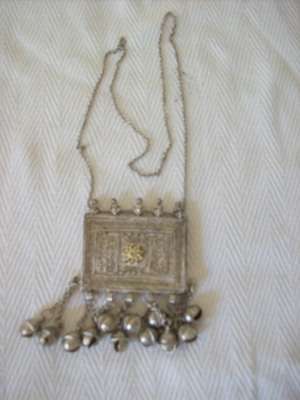 METAL SET OF BELLS IN NECKL;ACE. belly dancing????