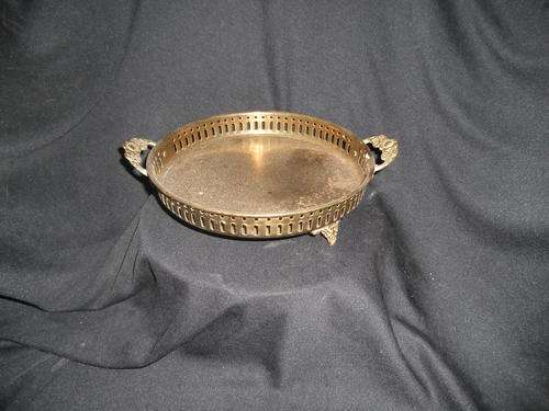 Small Brass Circle Tray