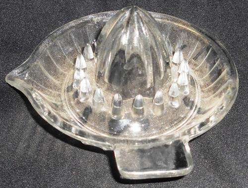 Glass Orange Hand Juicer