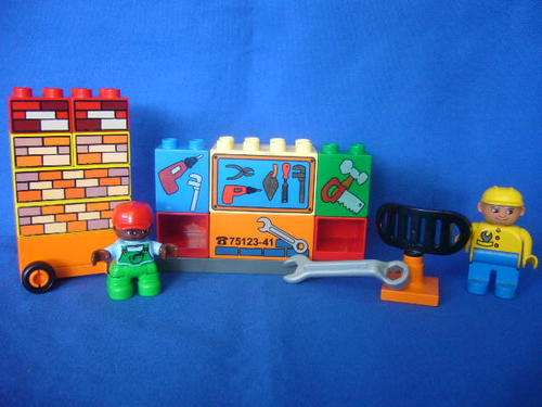 Children's Lego / Duplo Tool Men Set